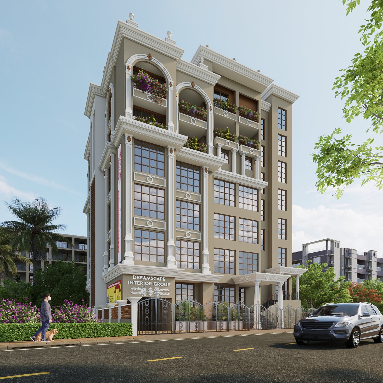 Elite Mansion With Boutique Retail Integration At Patna